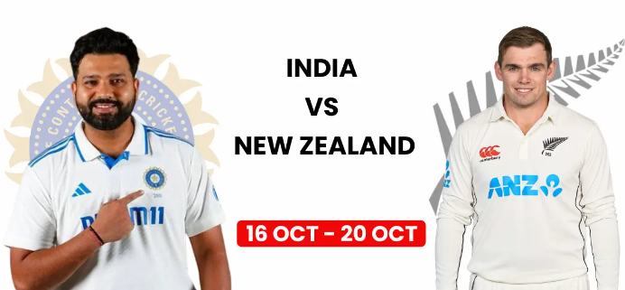 New Zealand tour of India 2024